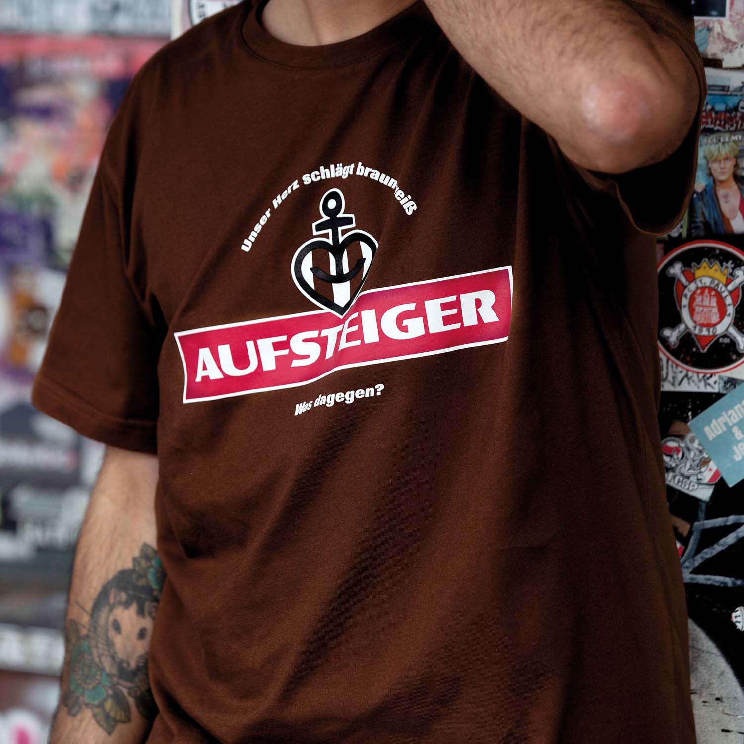 Astra Aufsteiger T-Shirt, braun